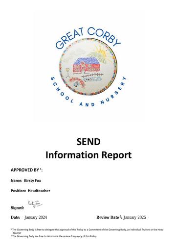 SEND Information Report 2024