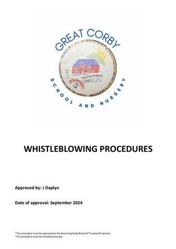 Whistleblowing 2024